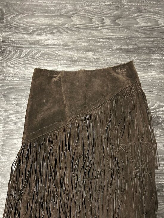 Ariat Dresses & Skirts - Ariat Suede Fringe Mini Skirt